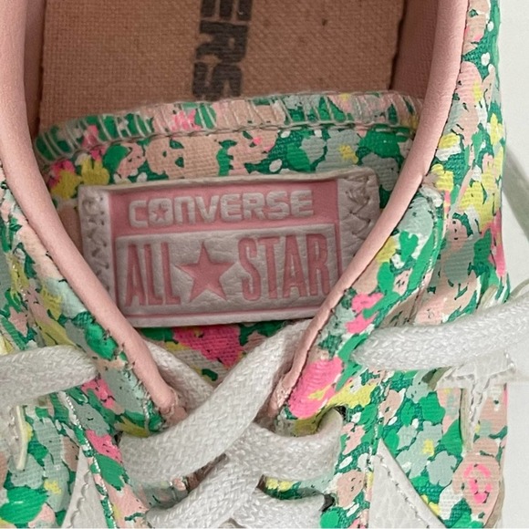 Converse Breakpoint Low Top Floral Sneakers Size 8.5 k - Picture 8 of 11